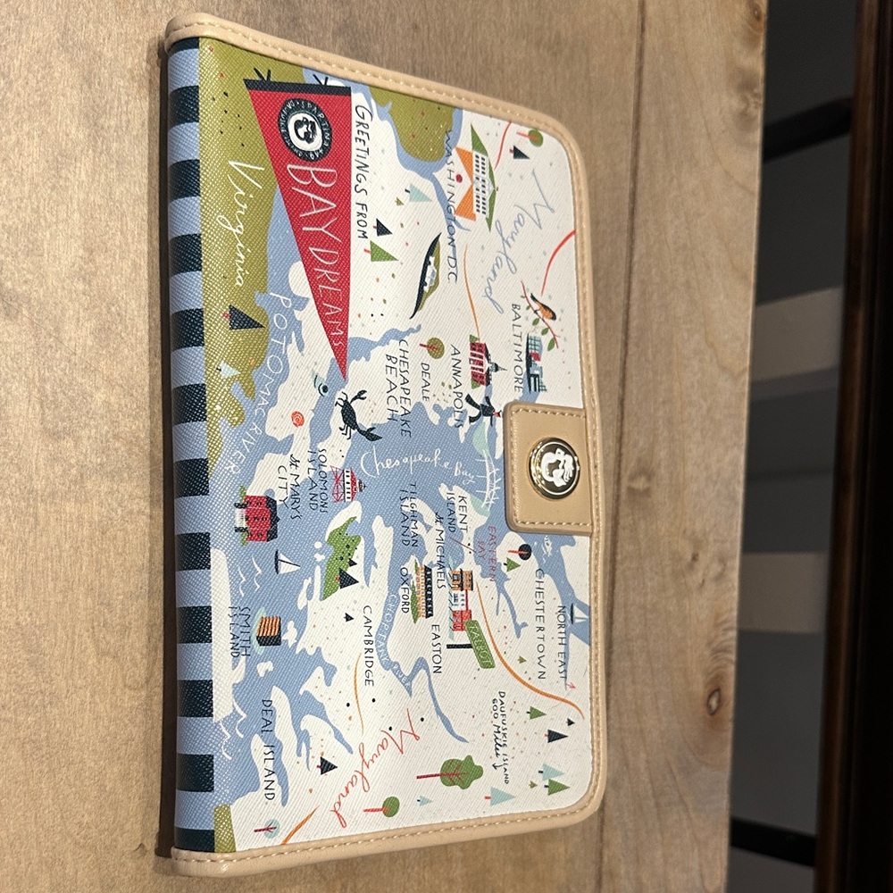 Spartina Colorful Maryland Themed Wallet